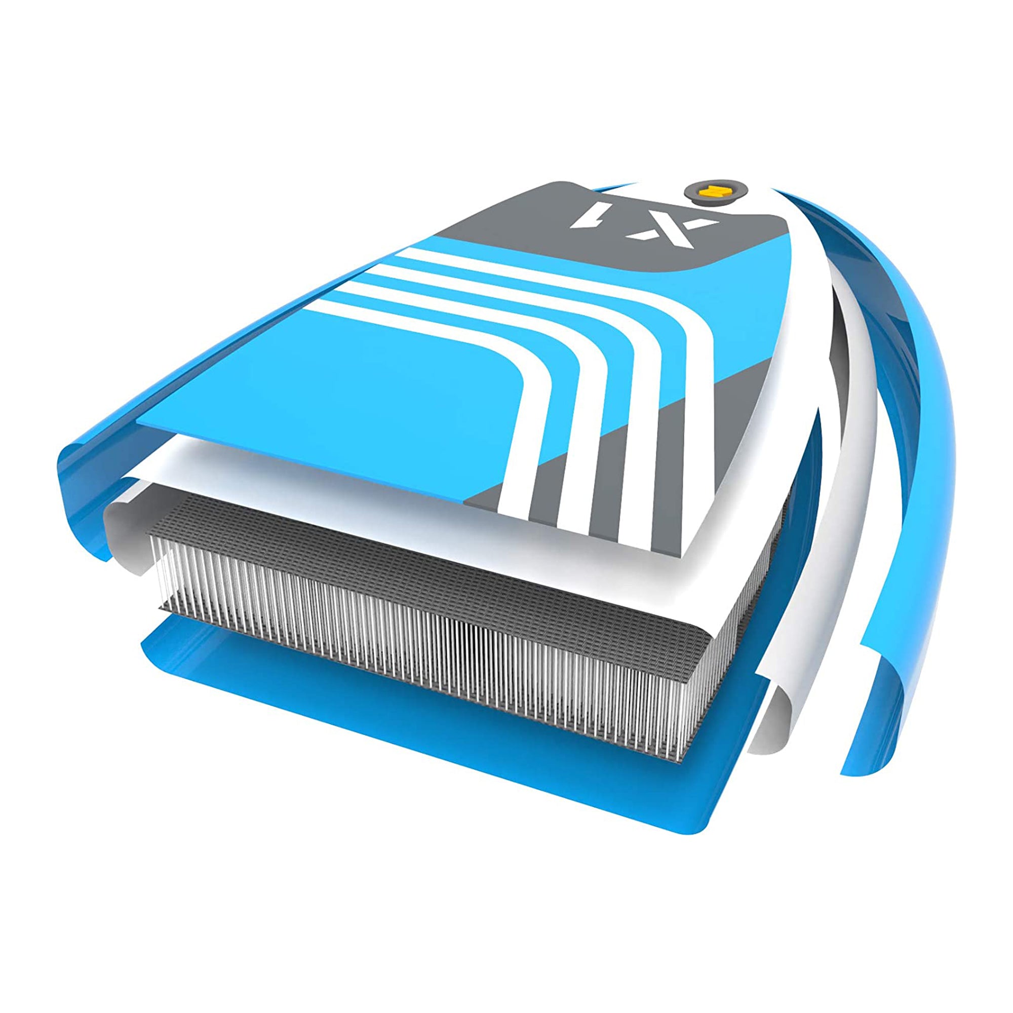 Zray 10'10" X-Rider Deluxe X2 Inflatable SUP All Around Paddle Board Kit, Blue - VMInnovations