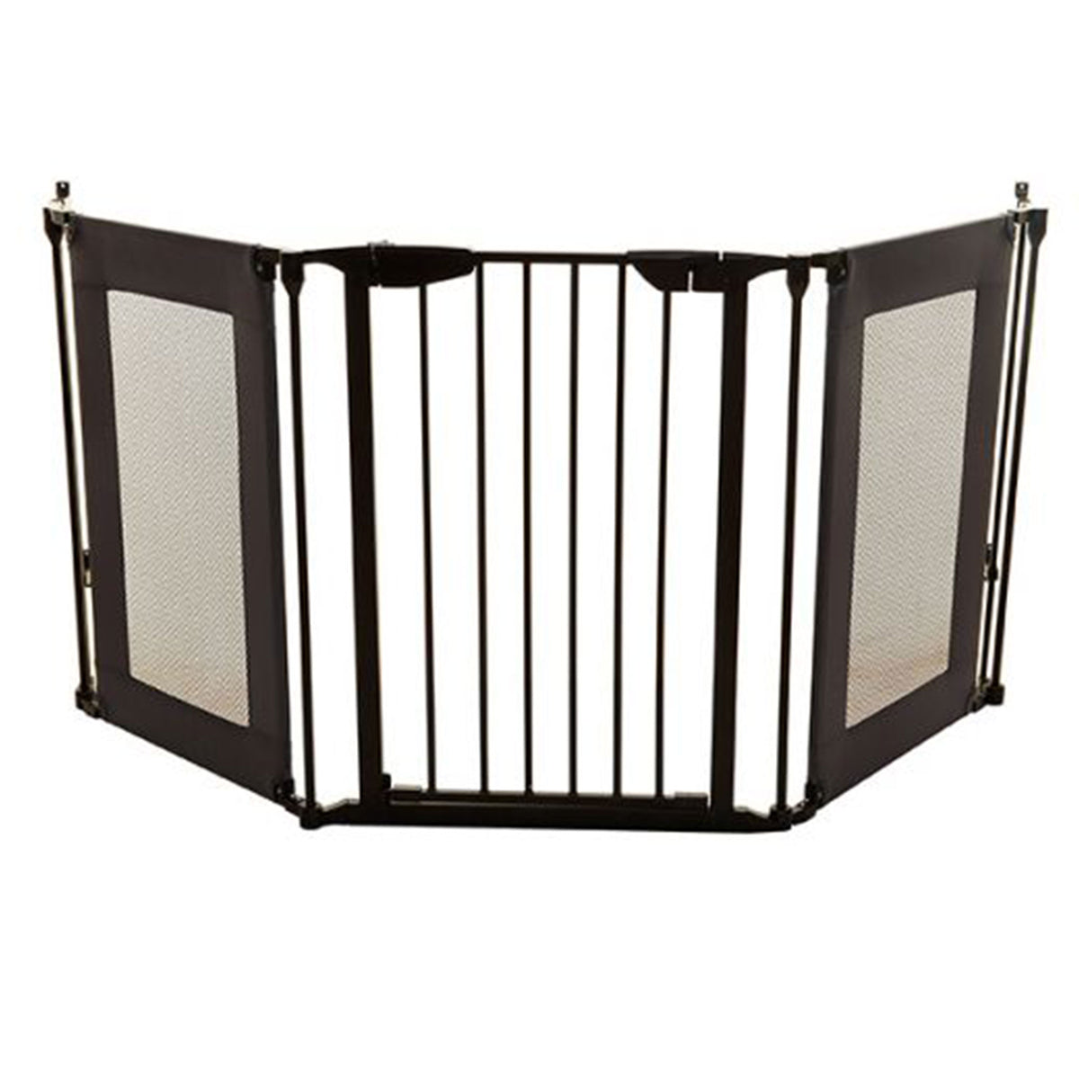 Dreambaby L2060BB Denver Adapta 79 Inches Baby Safety Gate Mesh Barrier, Black - VMInnovations