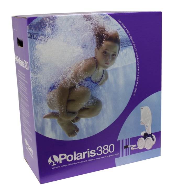POLARIS 380 Automatic InGround Swimming Pool Cleaner F3 Vac-Sweep - Open Box