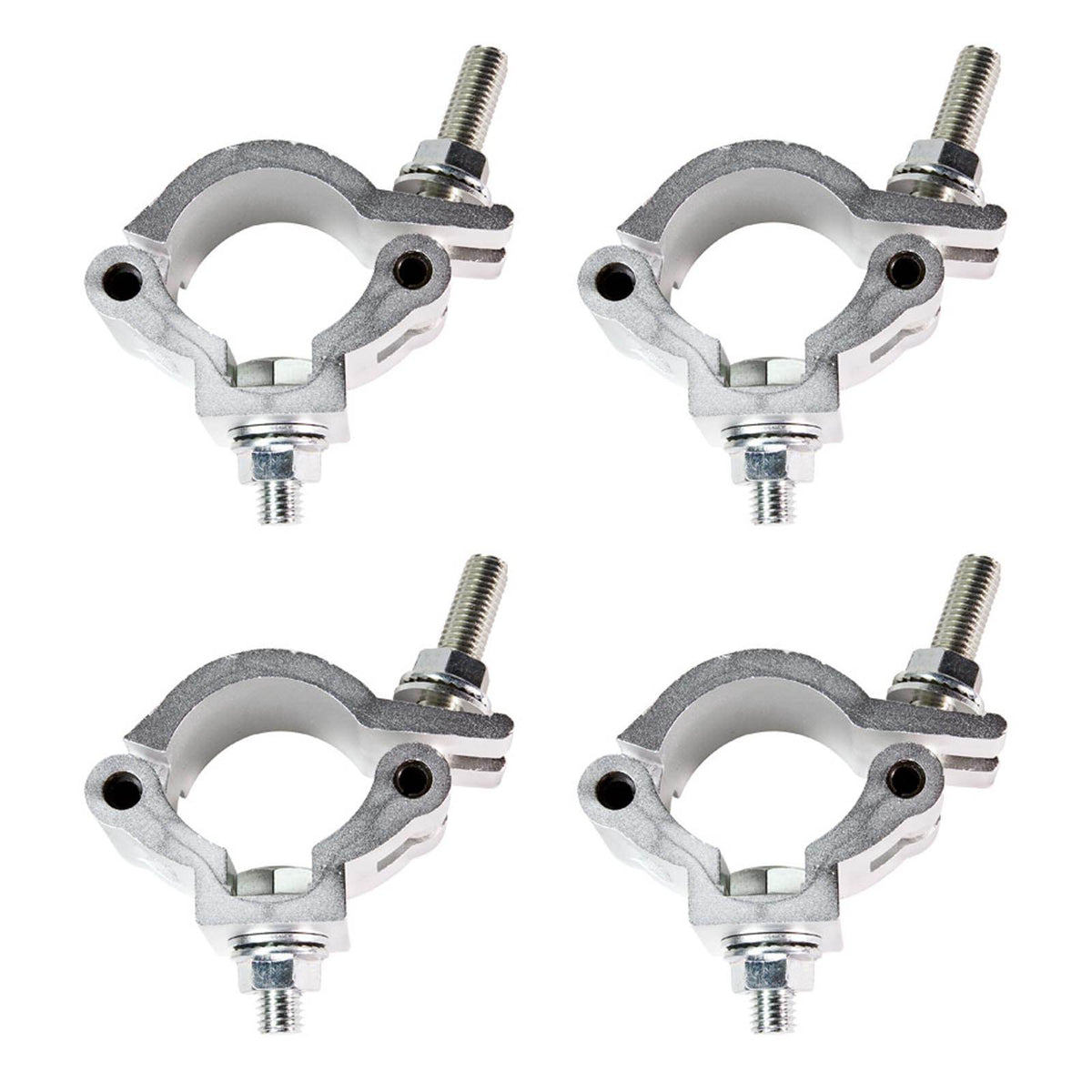 4 CHAUVET CLP-15 360° Wrap Around O-Clamp Truss Lighting Mounts | 600lb Capacity