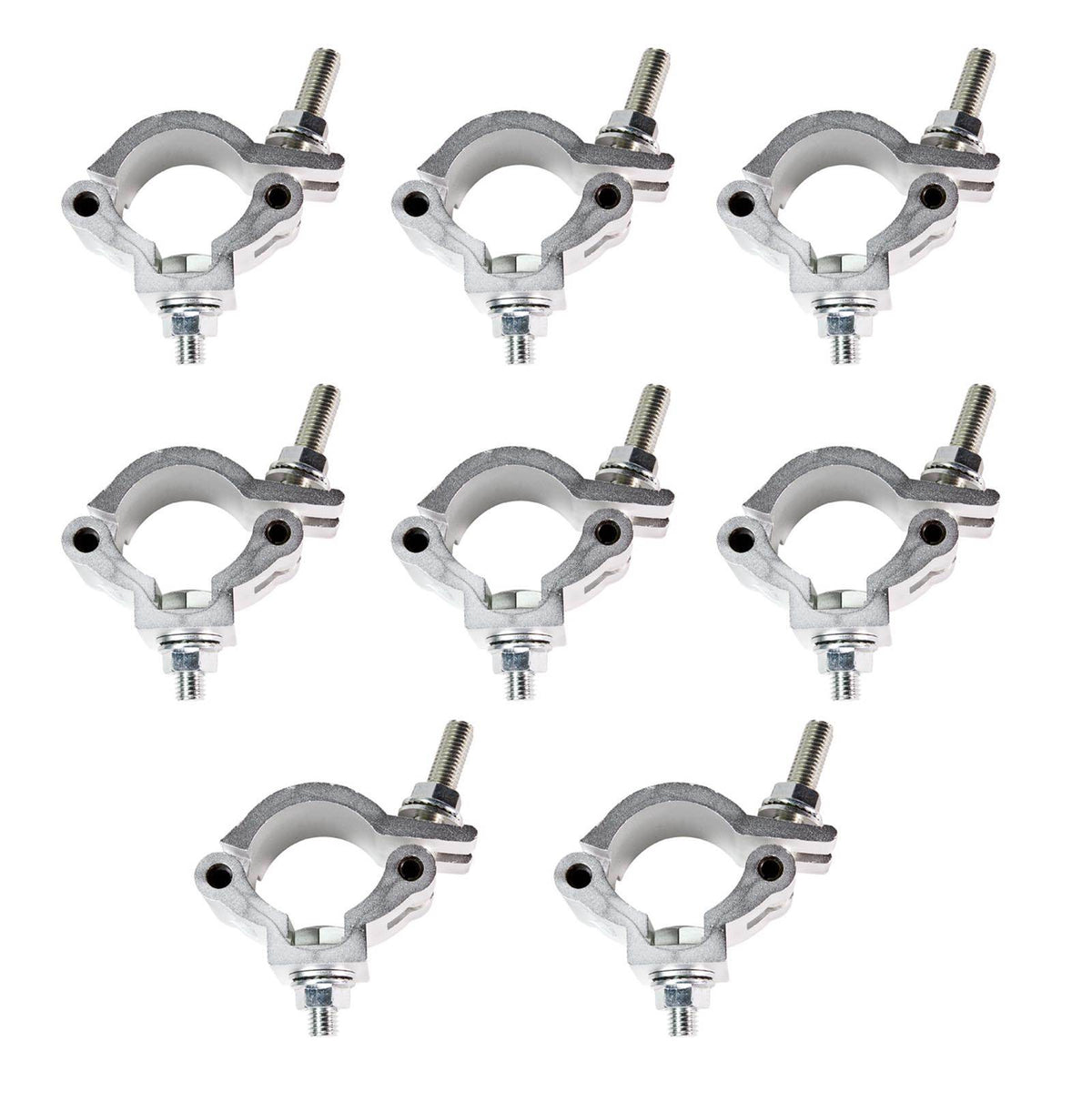 8 CHAUVET CLP-15 360° Wrap Around O-Clamp Truss Lighting Mounts | 600lb Capacity