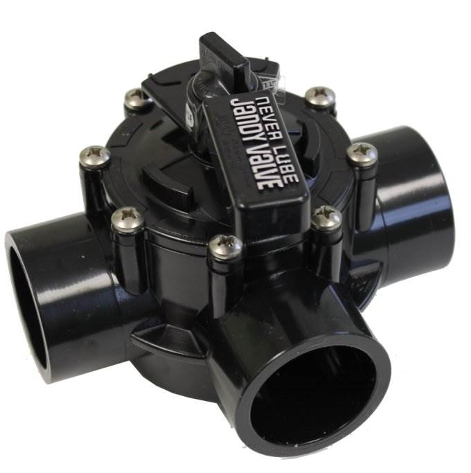 JANDY 4715 1.5"-2" Positive Seal NeverLube Valve 3 Port Zodiac - Open Box