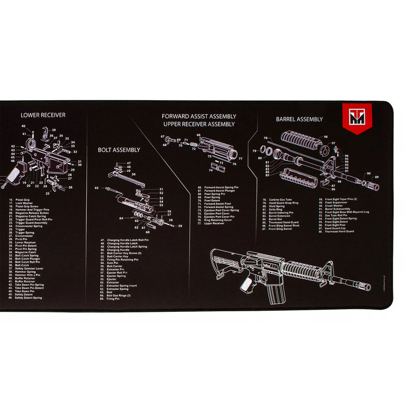 TekMat TEK-R44 Ultra Premium Gun Cleaning Mat Accessory with Print