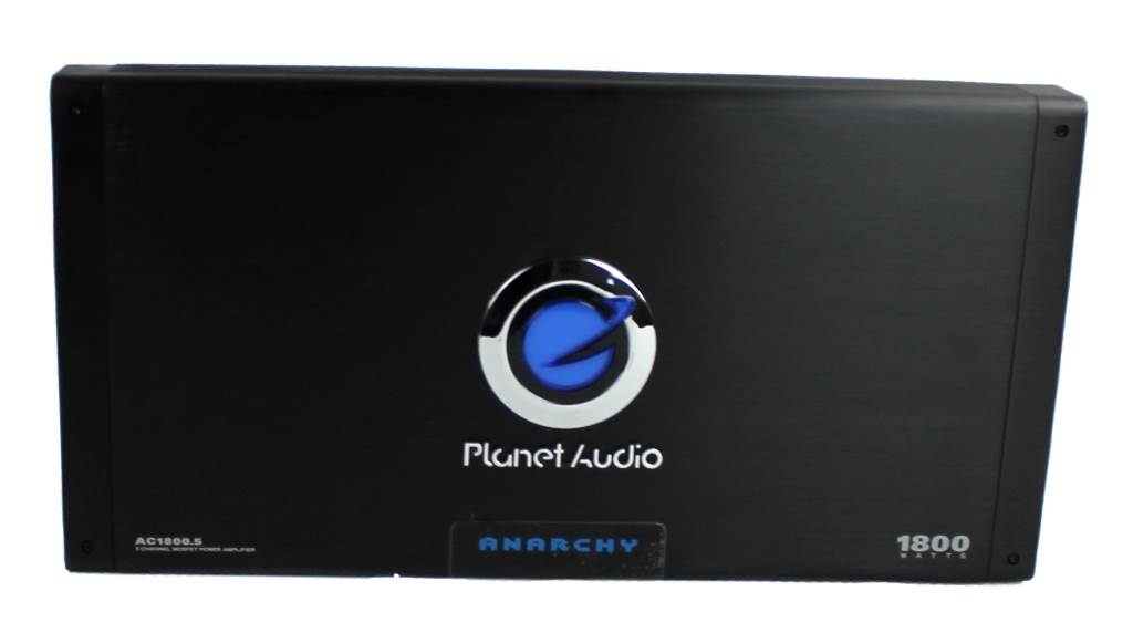 Planet Audio AC1800.5 1800W 5 Channel Car Amplifier Power Amp + Remote (2 Pack)