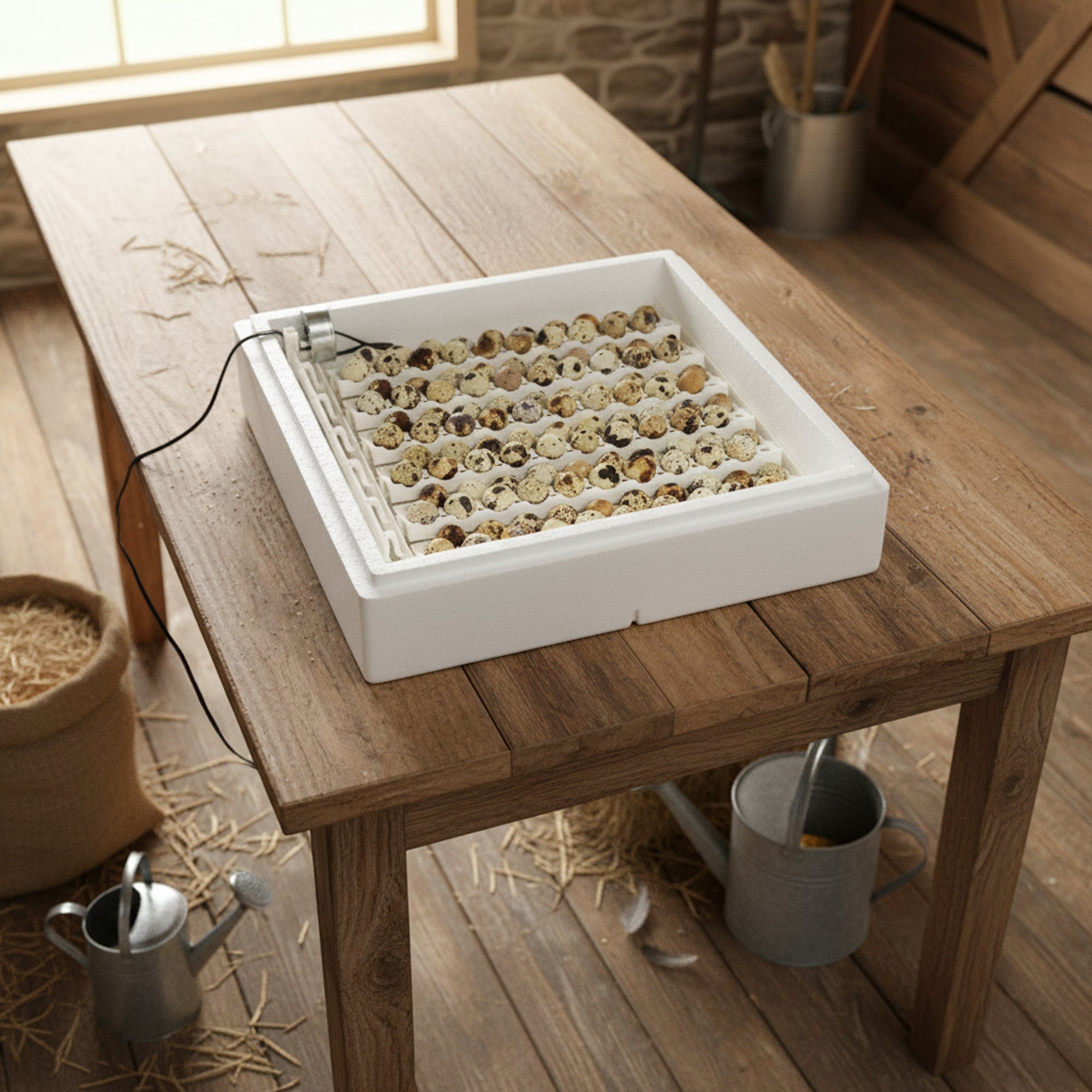 Farm Innovators 3400 Replacement Tray Rail for 120 Quail and Small Eggs (6 Pack) - VMInnovations