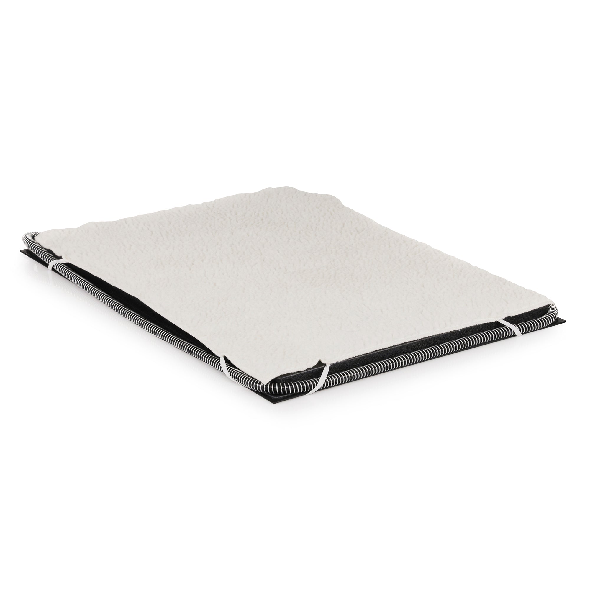 Farm Innovators HM-80M Medium Plastic Heated Pet Mat with Fleece Cover, 70 Watt - VMInnovations