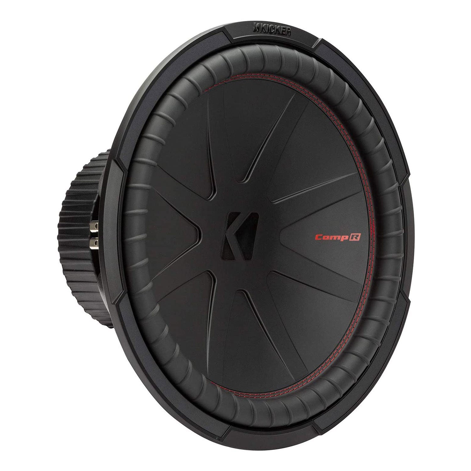 KICKER 48CWR154 CompR 15 Inch Dual 4 Ohm DVC 1600W Max Power Car Audio Subwoofer