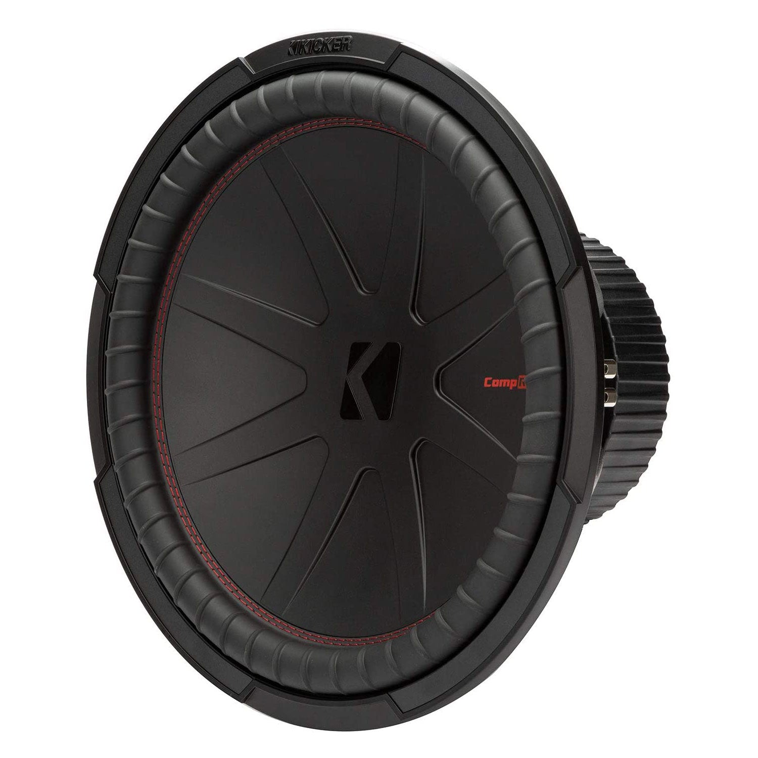 KICKER 48CWR154 CompR 15 Inch Dual 4 Ohm DVC 1600W Max Power Car Audio Subwoofer