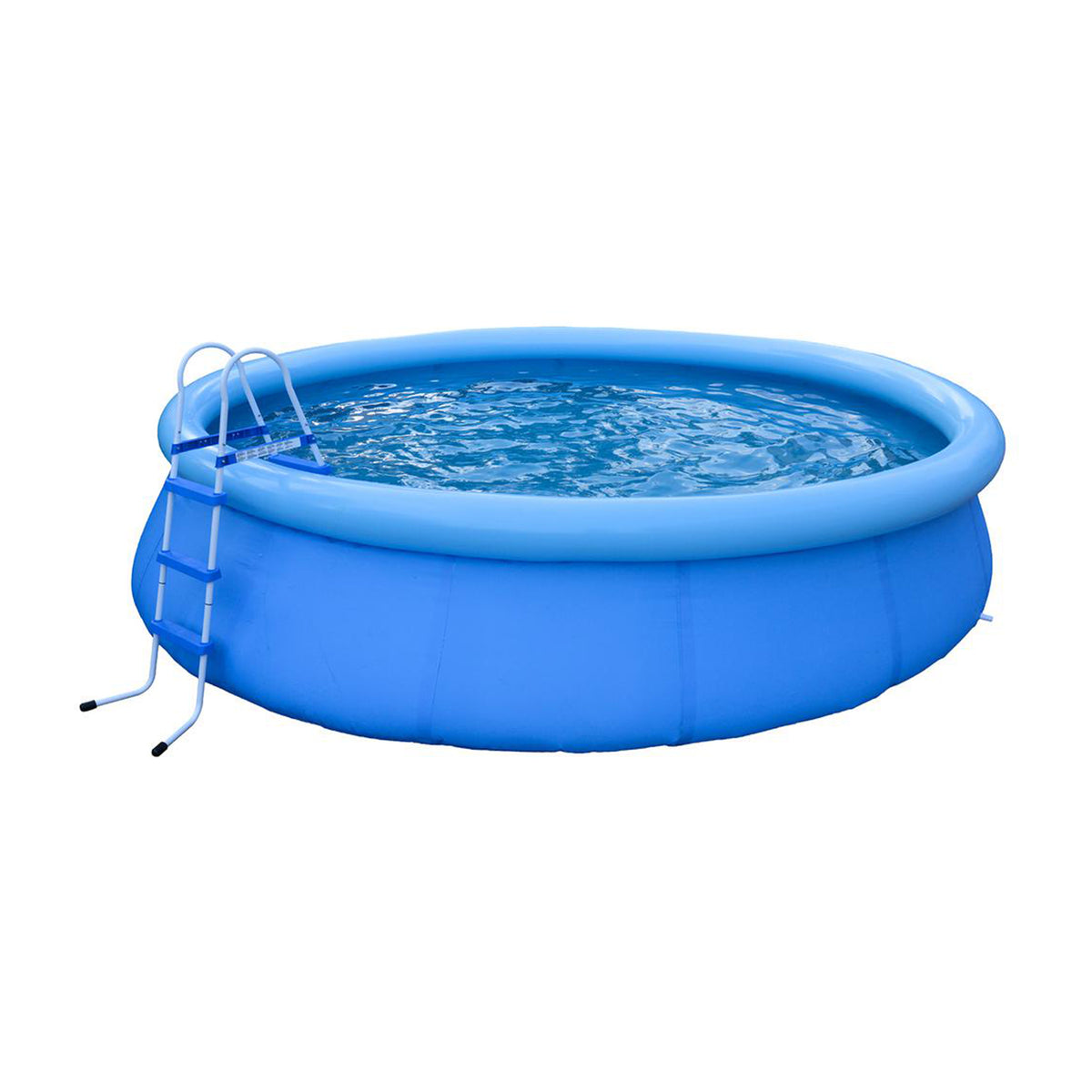 JLeisure 29R144 43" 3 Step Platform Outdoor Above Ground Swimming Pool Ladder