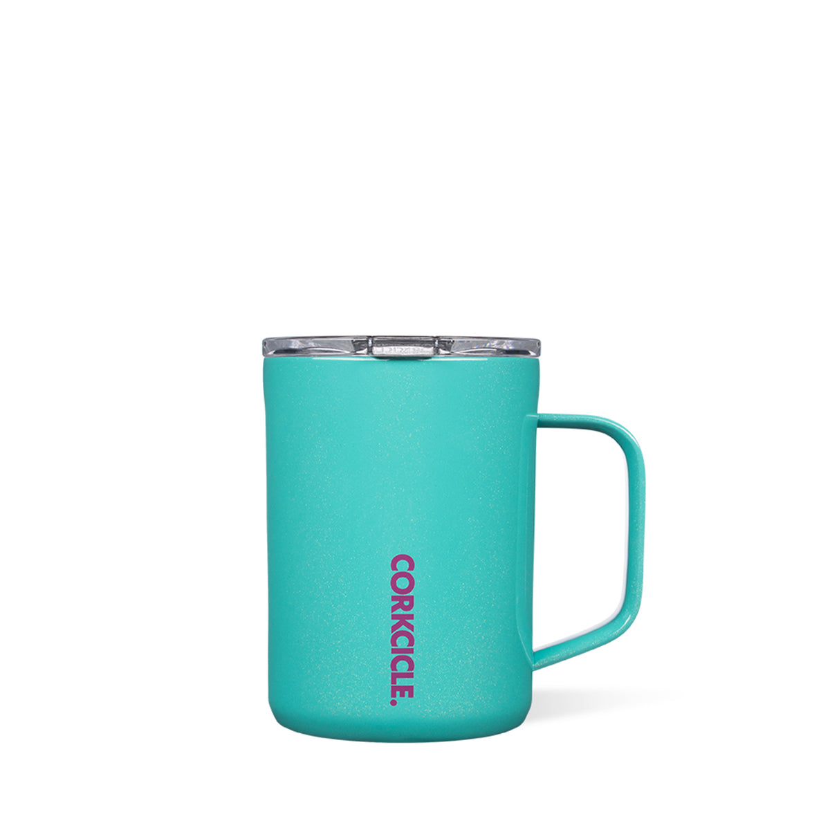 Corkcicle Sparkle 16 Oz Coffee Insulated Stainless Steel Mug, Mermaid (4 Pack)