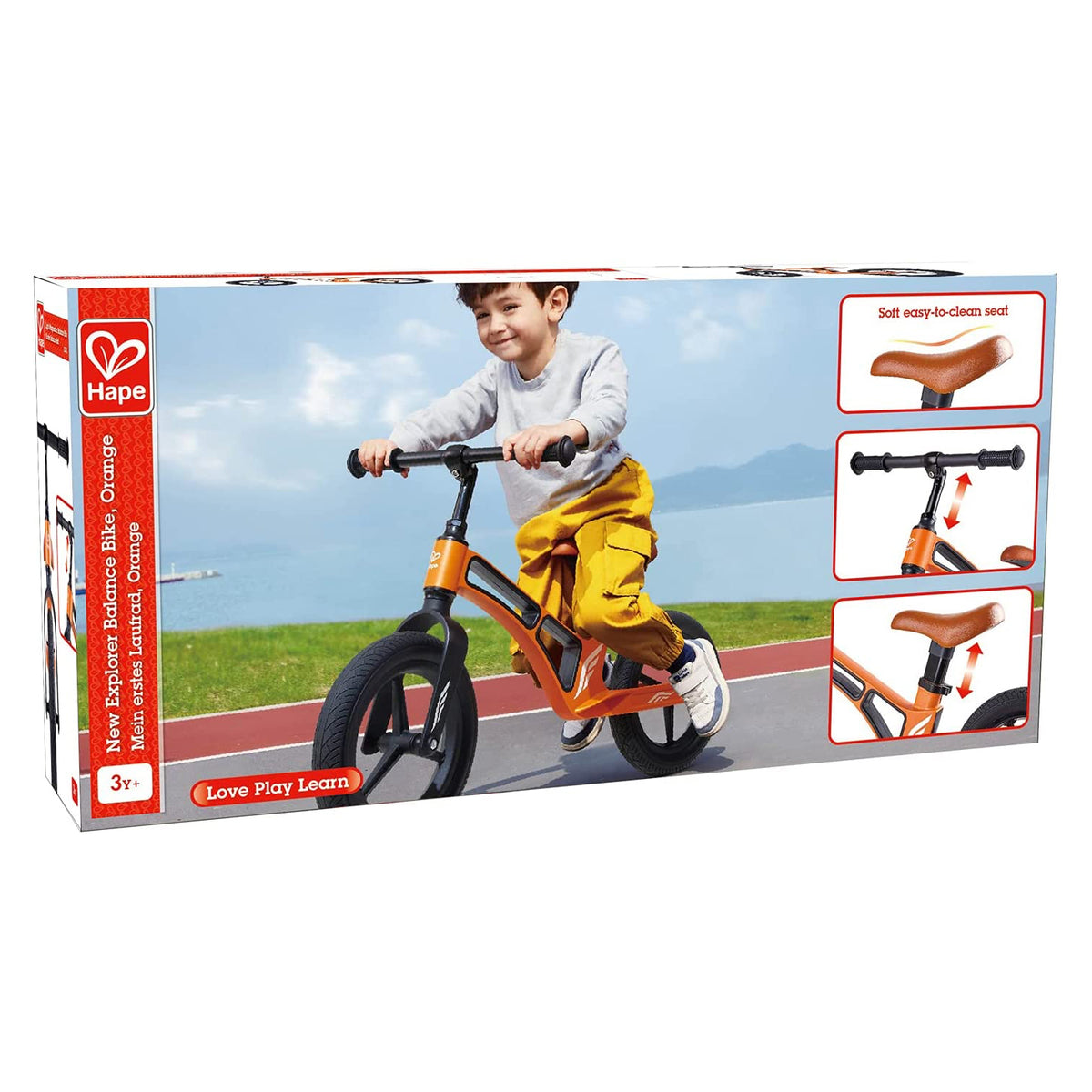 Hape New Explorer Balance Bike with Magnesium Frame for Kids Ages 3-5(Open Box)