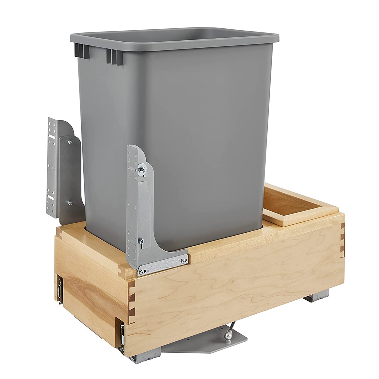 Rev-A-Shelf Pullout Trash Can 50 qt. w/Soft-close Soft-open, 4WCBM-1550DM-1 - VMInnovations