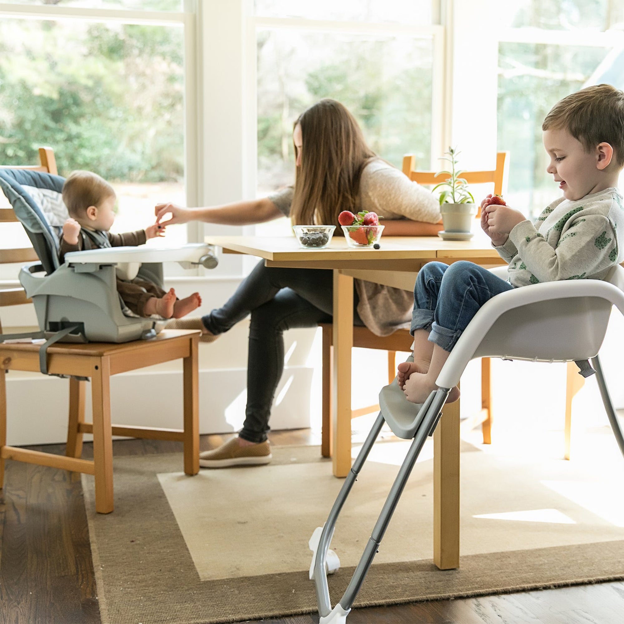 Ingenuity Trio Elite 3 in 1 Full Size Baby Toddler High Chair Booster (Used)