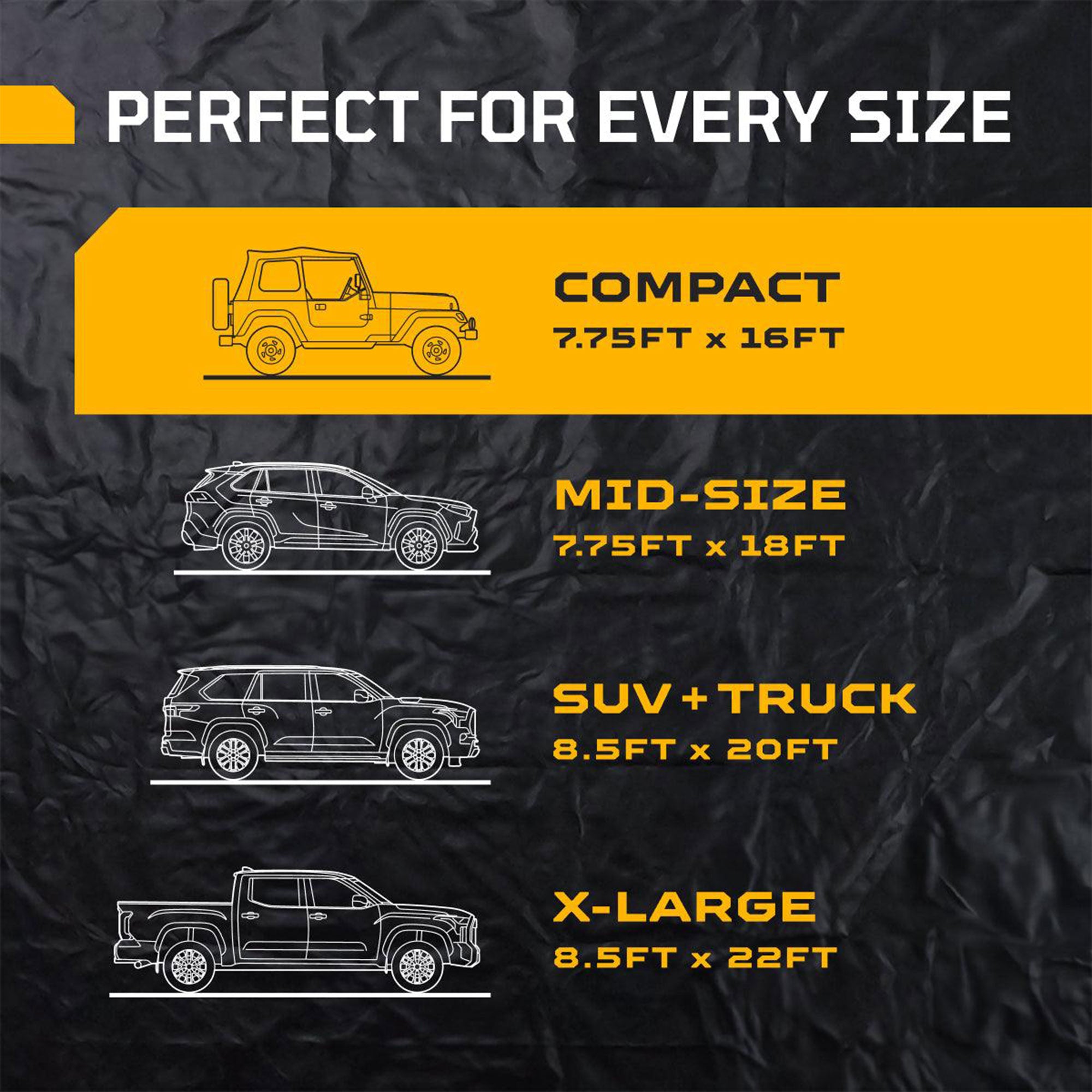 AutoFloorGuard 7.75 Foot by 16ft Compact Size Garage Containment Mat (For Parts) - VMInnovations