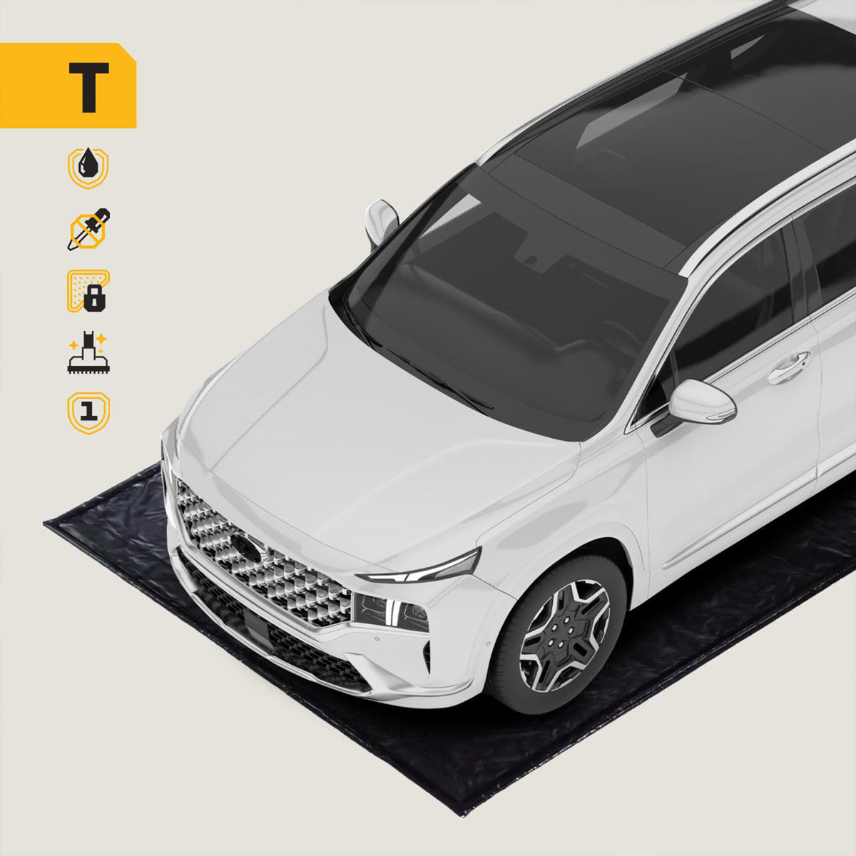 AutoFloorGuard 8.5 Foot by 20 Foot SUV and Truck Size Containment Mat (Open Box)