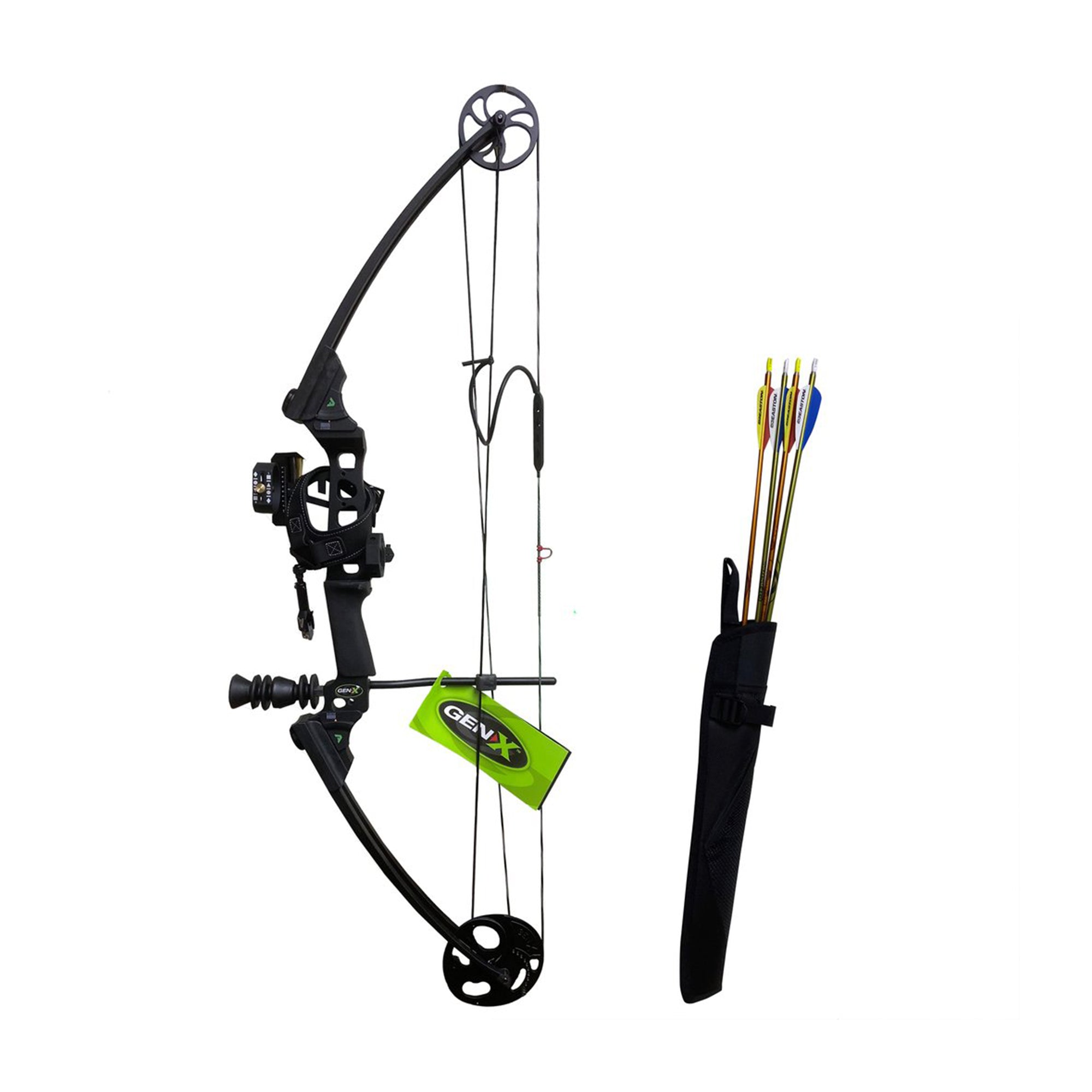 Morrell Targets Family Bow Kit with Adjustable/Recordable Settings, Left Handed