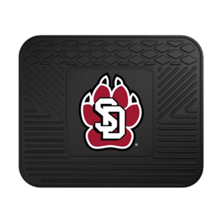 Fanmats 14 x 17 Inch Vinyl Universal Fit Back Car Mat Set, South Dakota Coyotes - VMInnovations