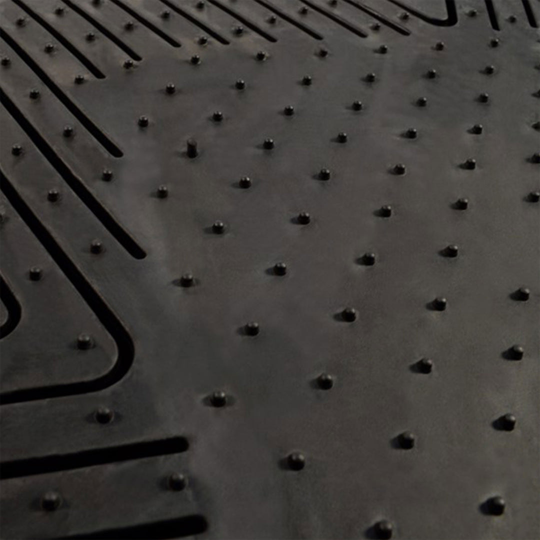 Fanmats 27x17in Vinyl Front Car Floor Mat 2 Piece Set, NFL New Orleans Saints - VMInnovations