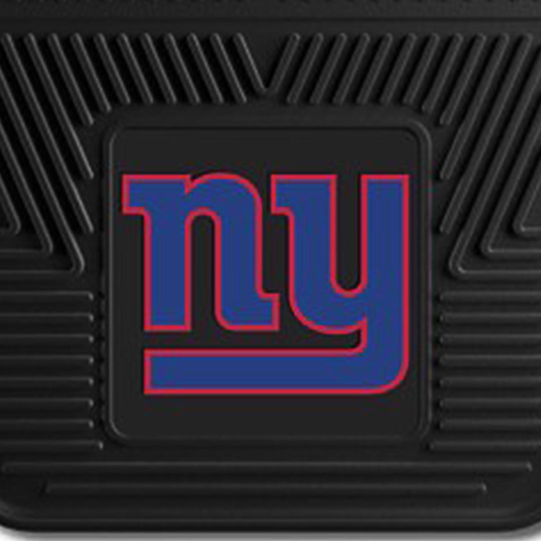 Fanmats 27x17 Inch Vinyl Front Car Floor Mat 2 Piece Set, NFL New York Giants - VMInnovations