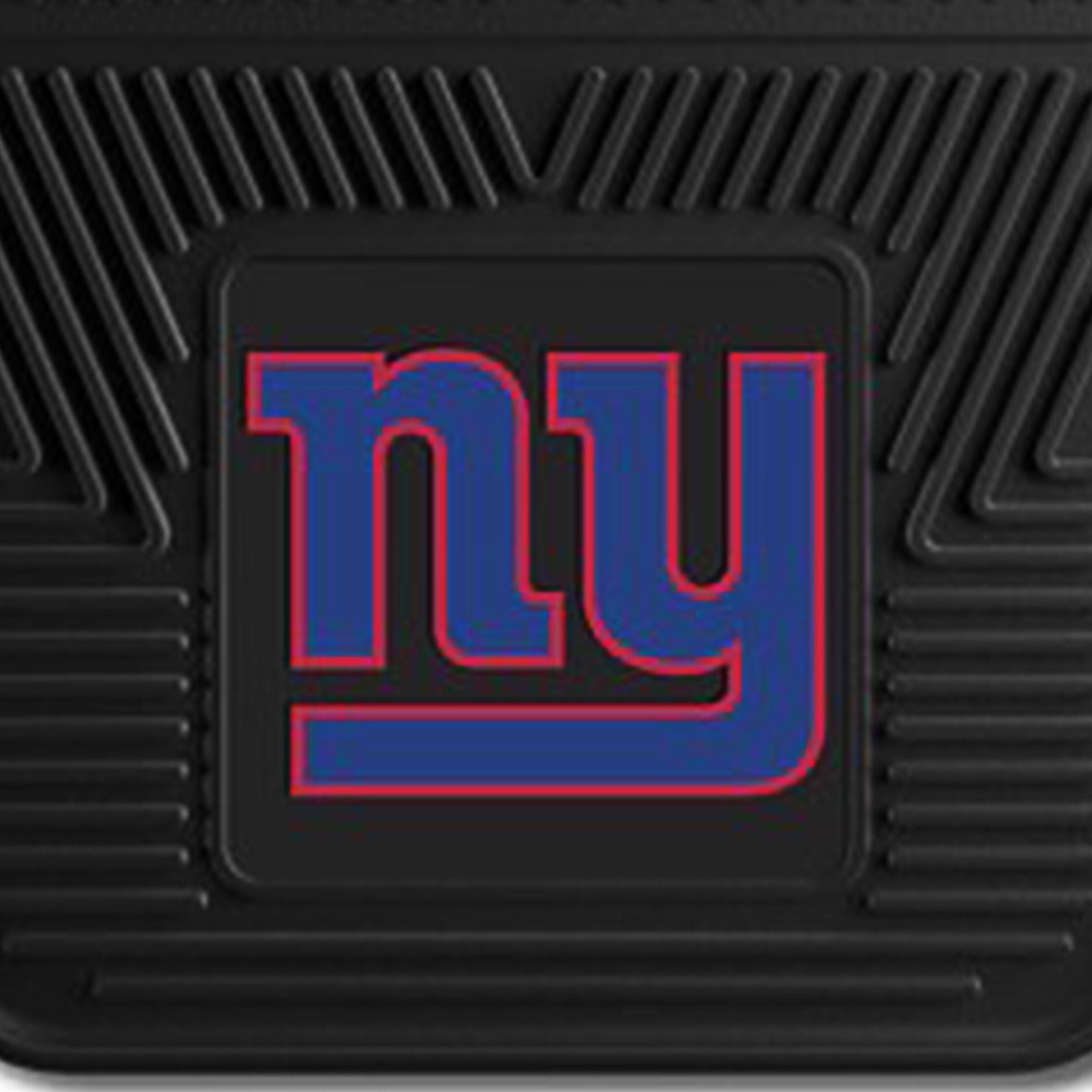 Fanmats 27x17 Inch Vinyl Front Car Floor Mat 2 Piece Set, NFL New York Giants - VMInnovations