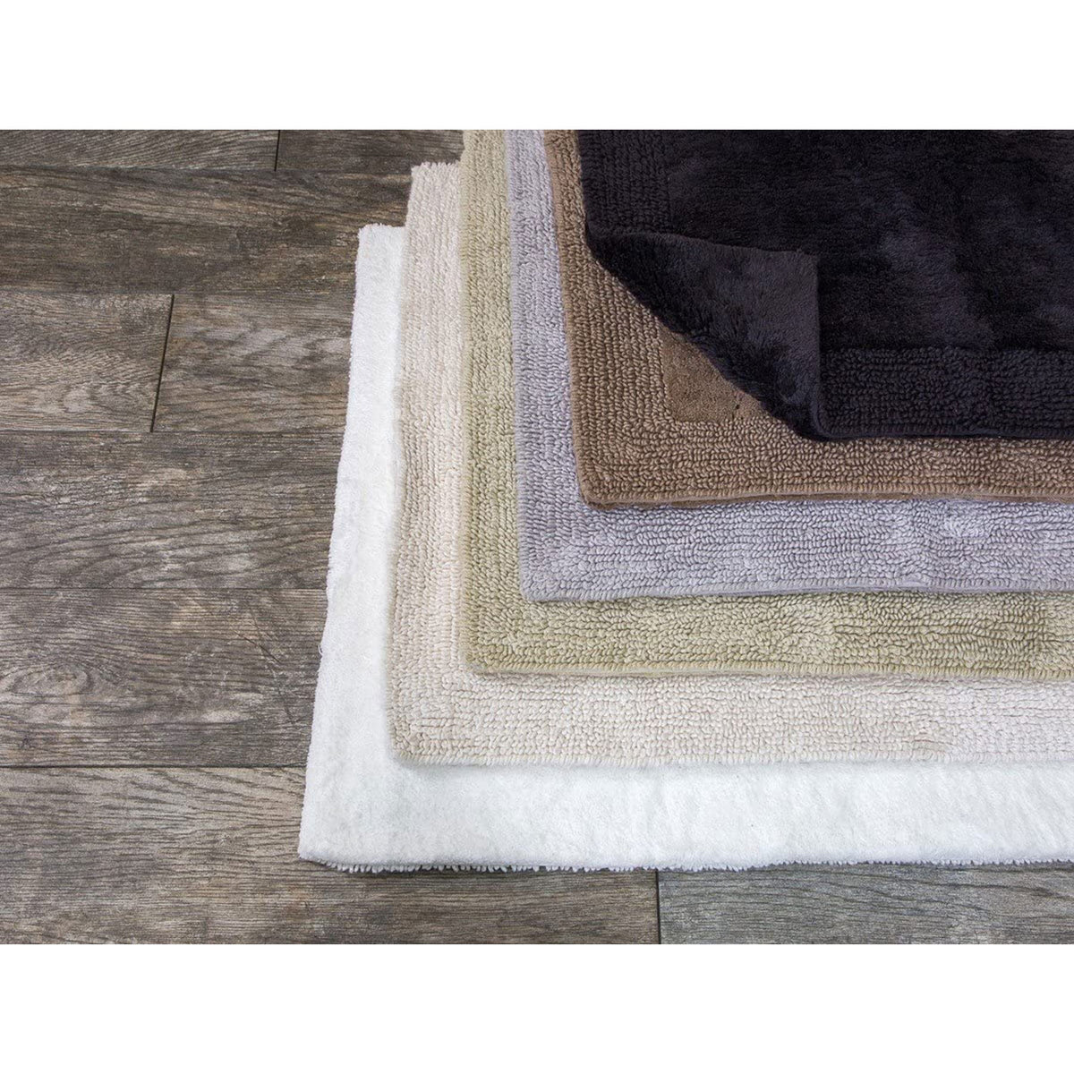 Grund Puro 21 x 34" Bath Mat w/ 100 Percent Organic Cotton, Driftwood (Open Box)
