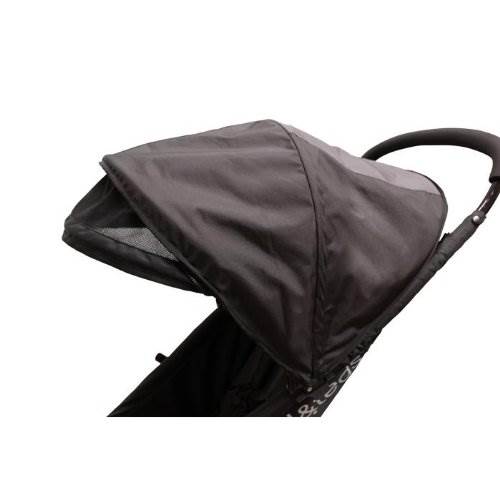 Phil & Teds Classic Inline Baby Stroller with Double Kit Seat - Black - Used
