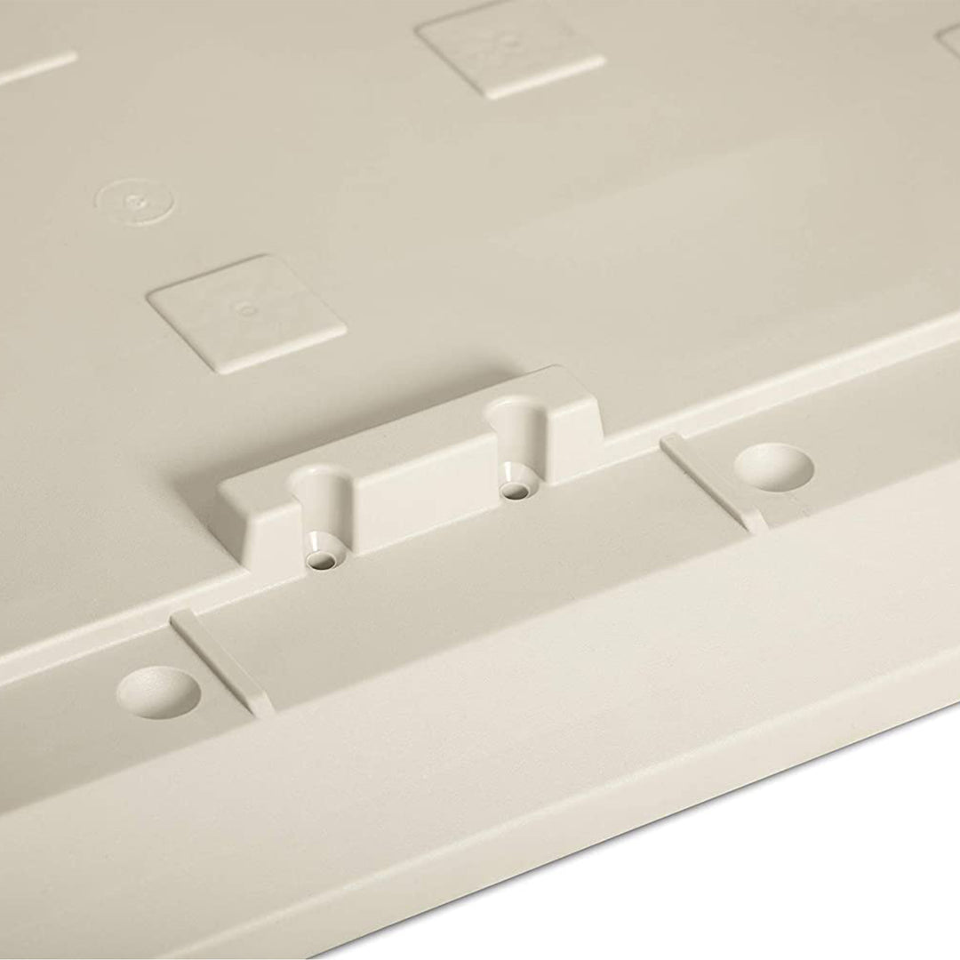 Toomax Stora Way All Weather Outdoor XL 7' x 3.5' Storage Shed Cabinet, Taupe - VMInnovations