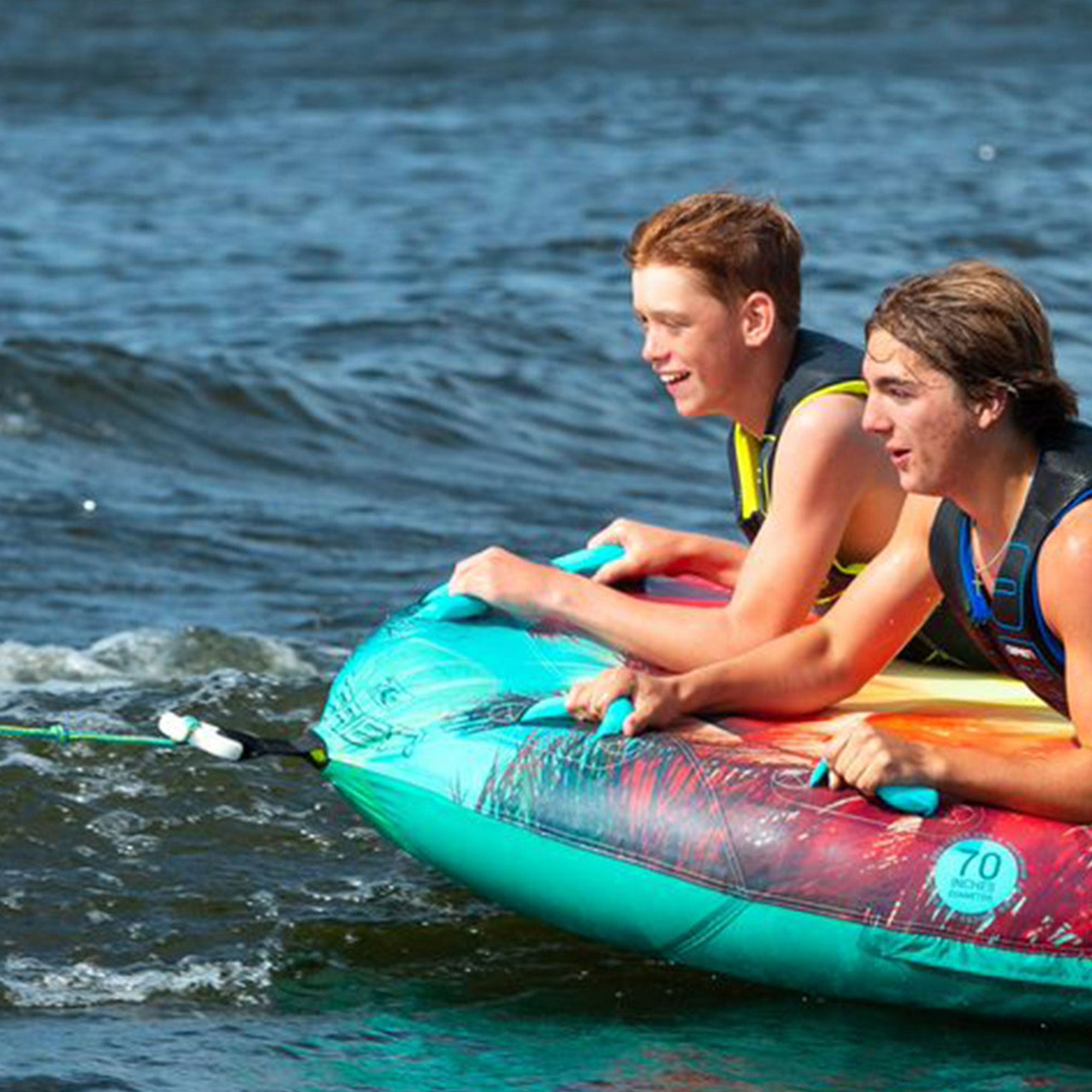 O'Brien Screamer 2 Person Inflatable Water Sports Tube Raft (Open Box)