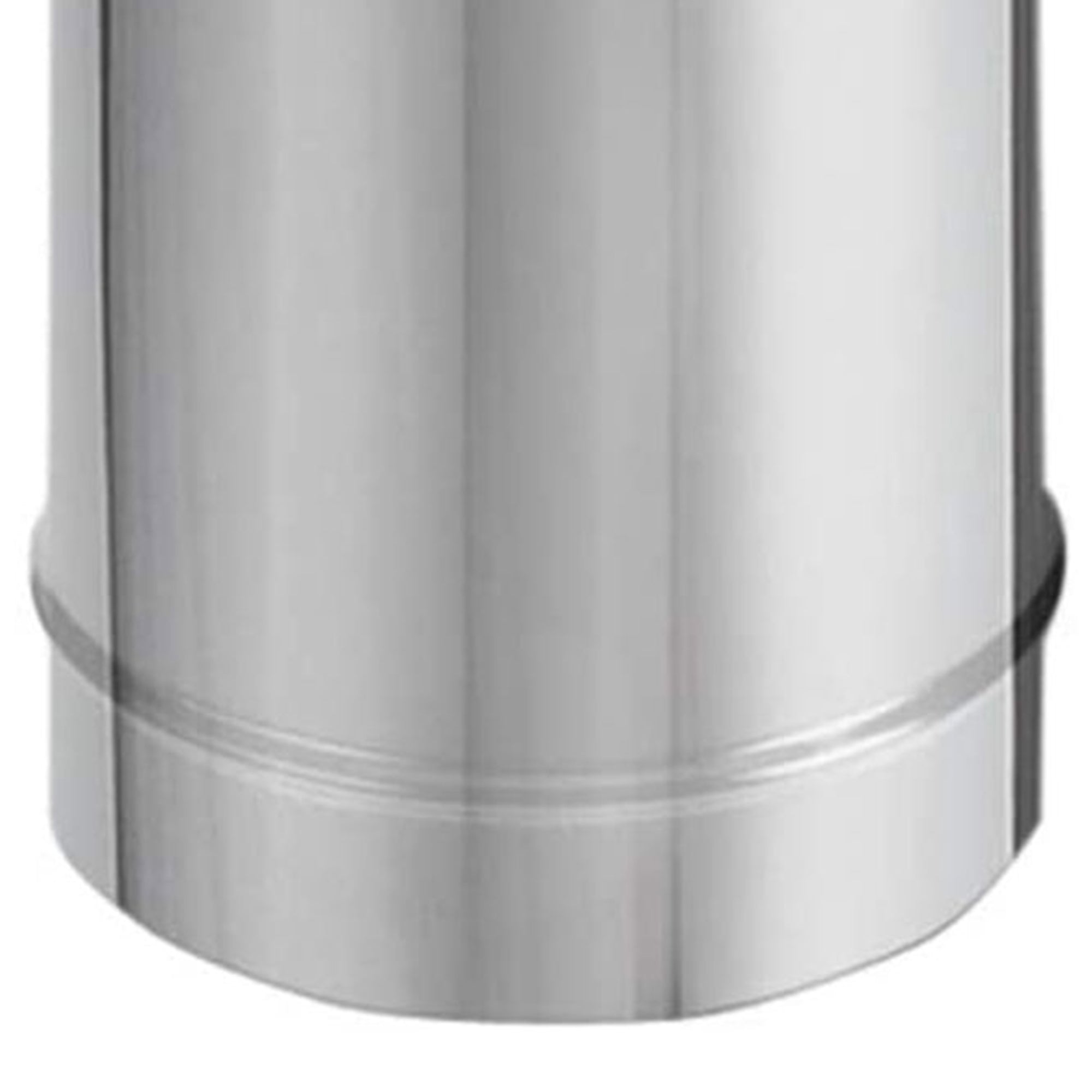 DuraVent DuraBlack 6DBK-12SS 12 x 6 Inch Stainless Steel Single Wall Stove Pipe - VMInnovations
