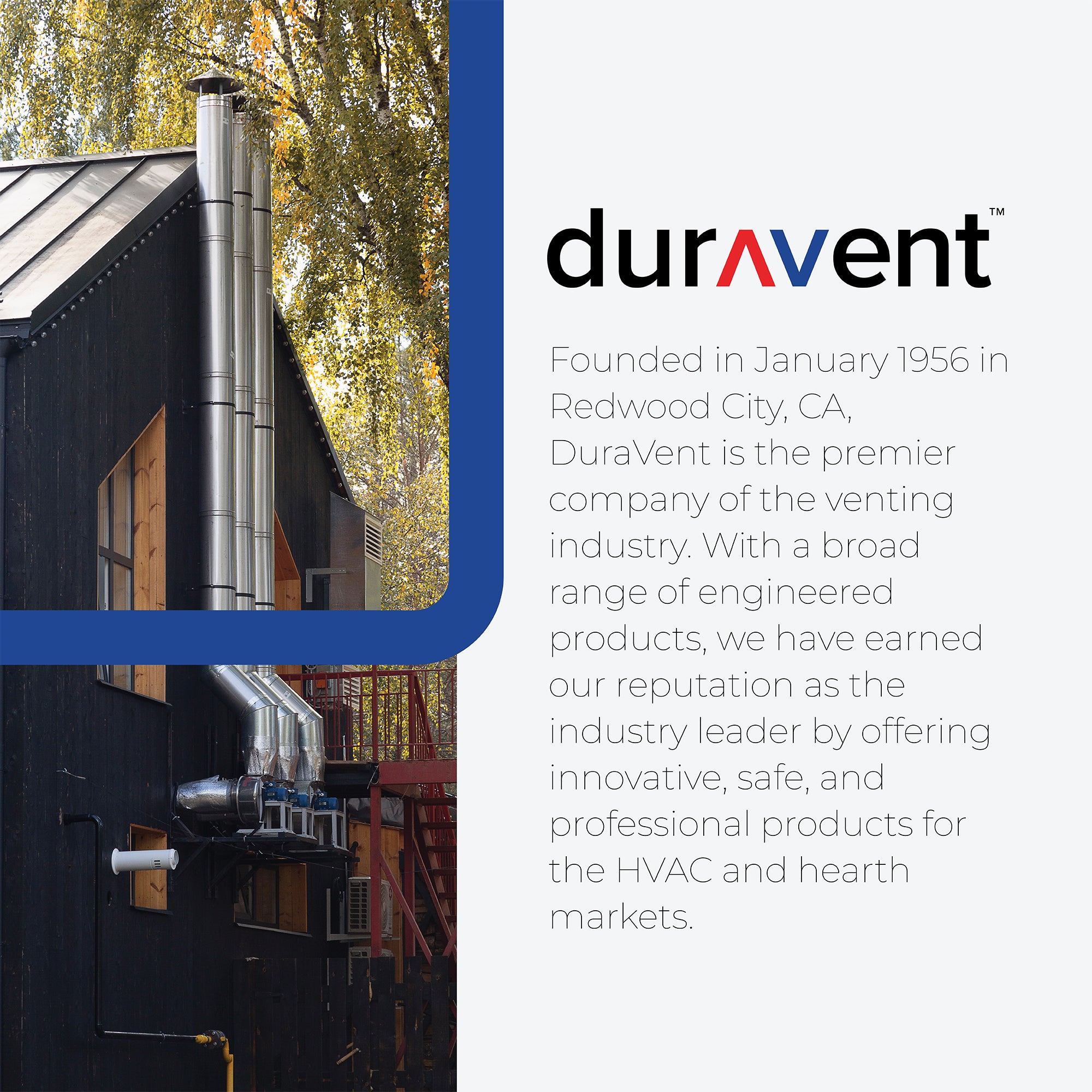 DuraVent DuraPlus Stainless Steel Triple Wall Stove Pipe, 24 x 6 Inch (Open Box) - VMInnovations