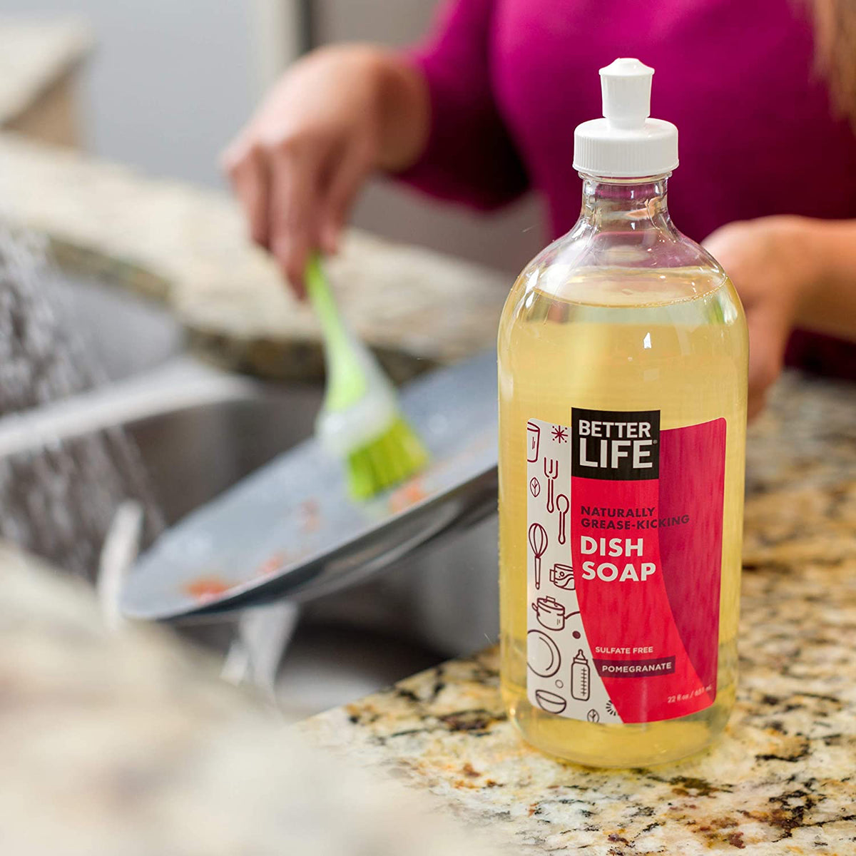 Better Life Naturally Filth Fighting All Purpose Cleaner w/ 3 Set Cleaning Kit