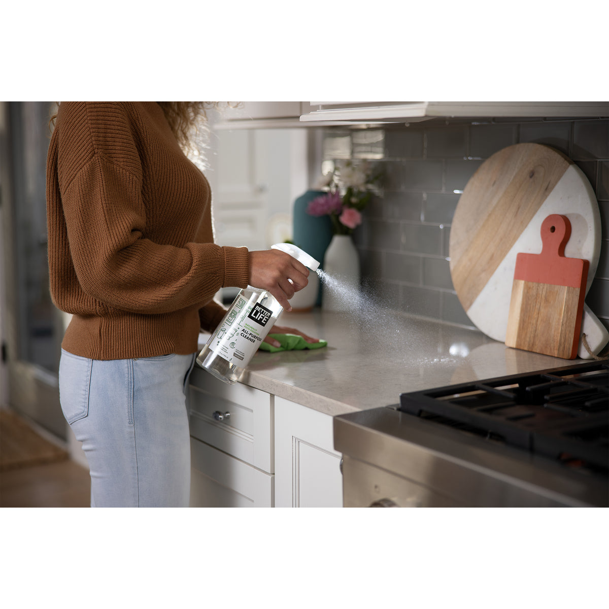 Better Life Naturally Filth Fighting All Purpose Cleaner w/ 5 Set Cleaning Kit - VMInnovations