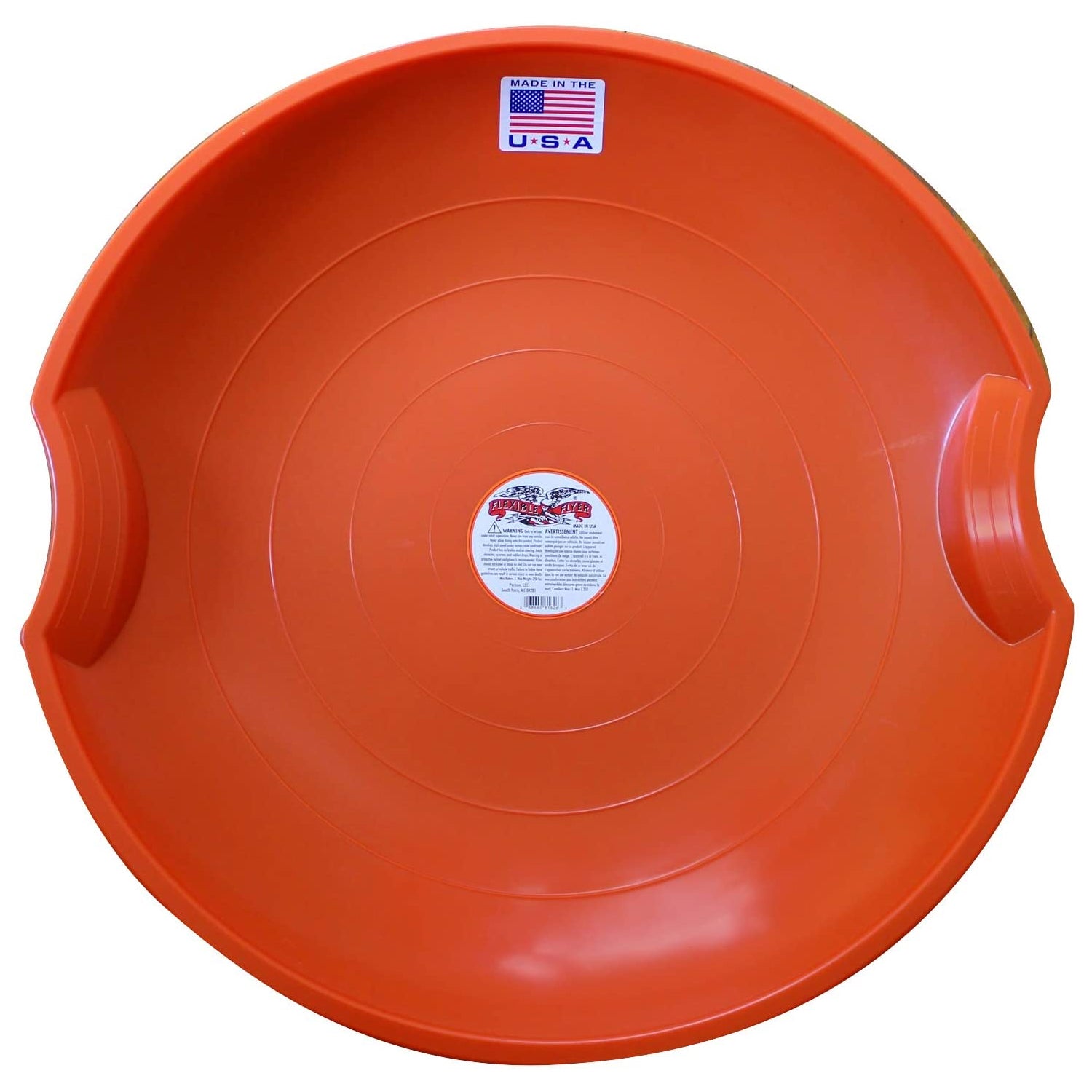 Paricon 626-O Flexible Flyer Flying Saucer Snow Sled, 26 Inch Diameter, Orange (Refurbished)