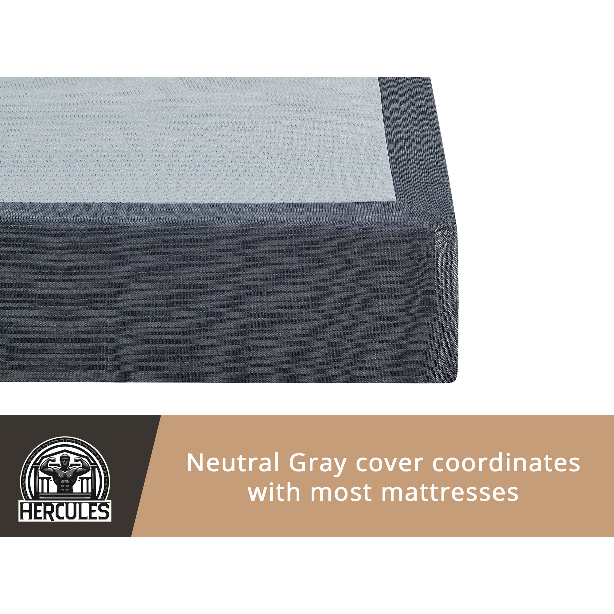 Hercules 8" High Profile Instant Foundation Box Spring Replacement, Queen (Used)