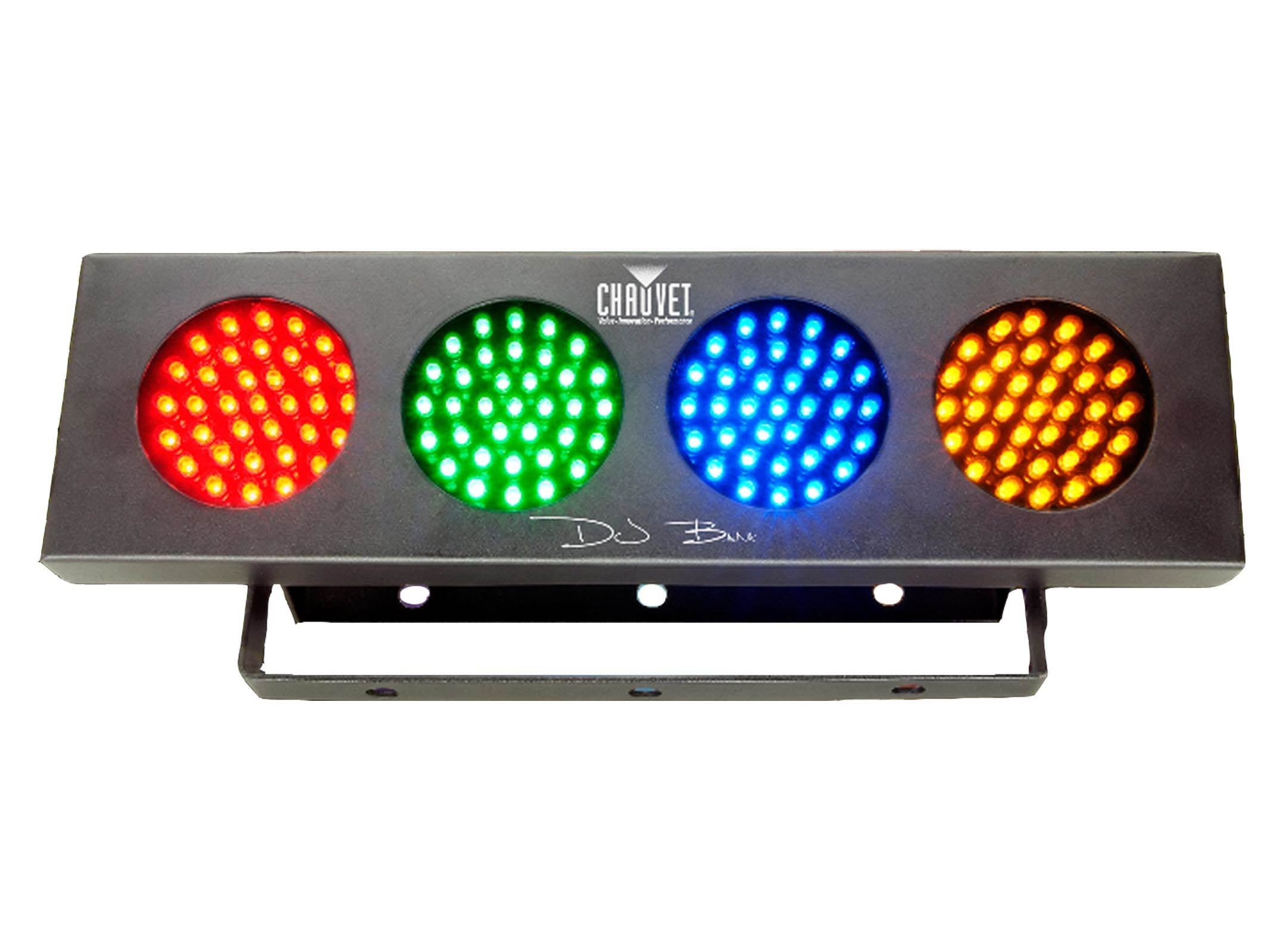 CHAUVET HURRICANE H700 H-700 Fog/Smoke Machine + 2) DJ BANK LED RGBA Wash Lights