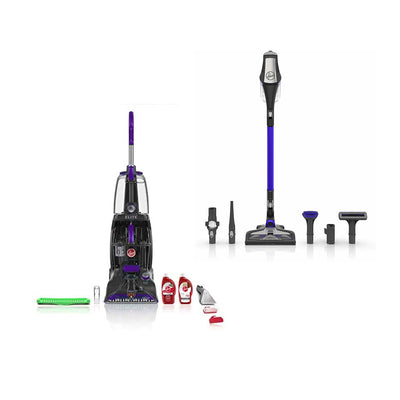 Hoover Power Scrub Elite Multi Floor Pet Cleaner with Cordless Stick Vacuum