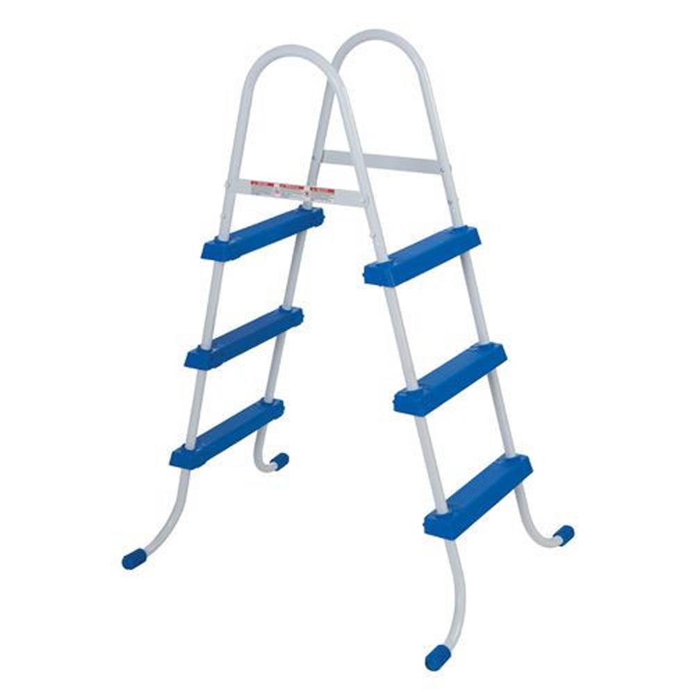 INTEX Above Ground Swimming Pool Ladder w/ Barrier - 48" Pools (Open Box)