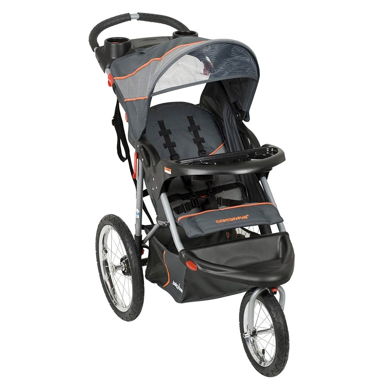BABY TREND Expedition Swivel Jogging Stroller, Vanguard - (Open Box)