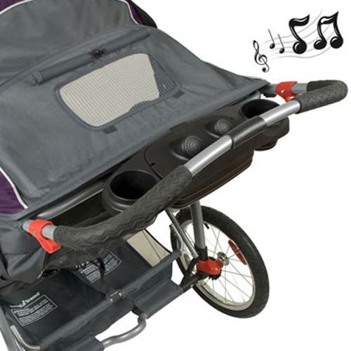 BABY TREND Expedition LX Swivel Double Jogging Stroller