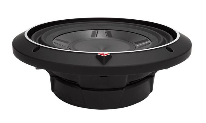 ROCKFORD FOSGATE 12" 800 Watt Car Audio Shallow Subwoofer P3SD412 (Used)