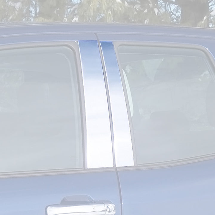 QAA PP27145 4 Piece Stainless Steel Pillar Post Trim for Toyota Tundra/Sequoia - VMInnovations