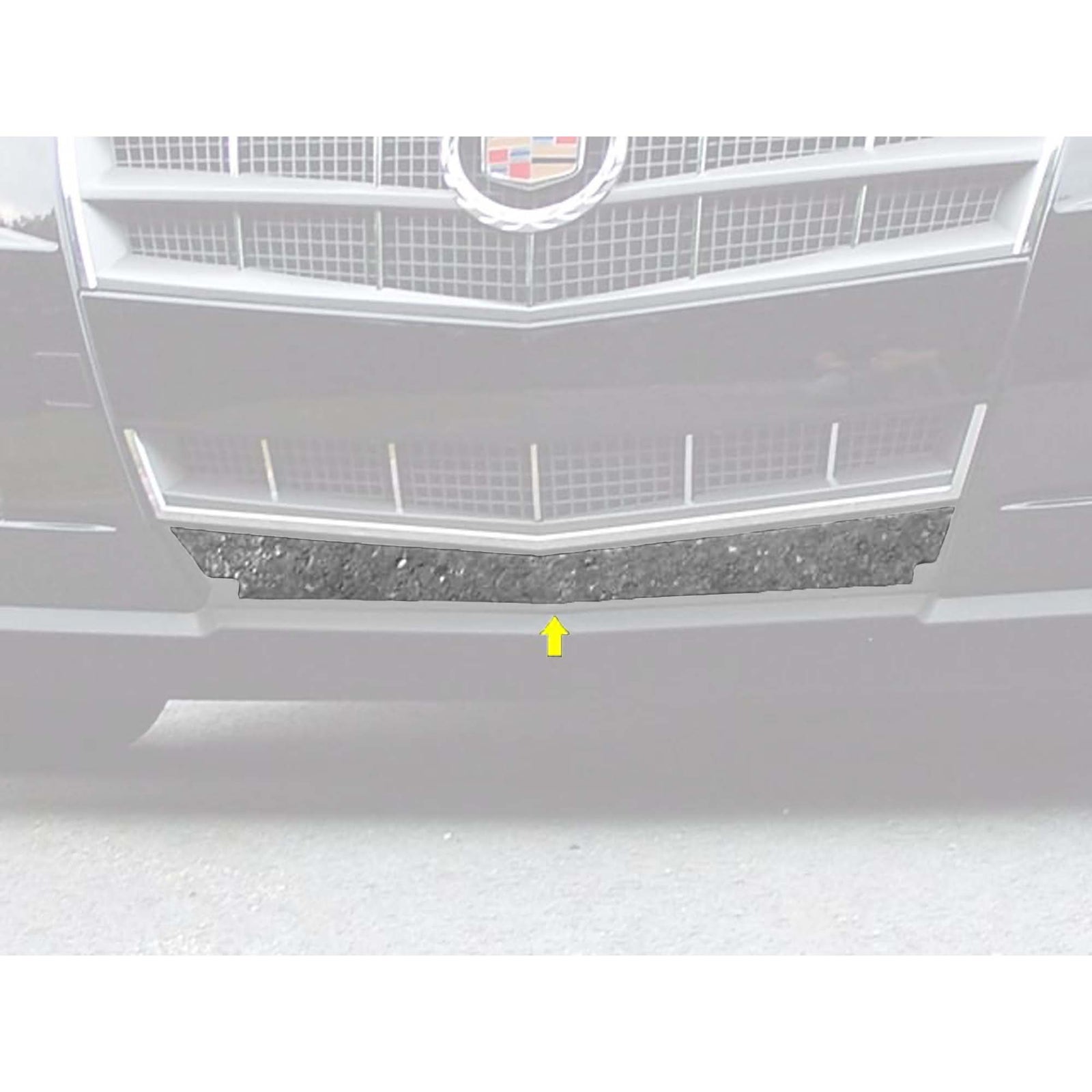 QAA SG48250 1 Pc Chrome Steel Front Grille Trim for Cadillac Coupe/Sport Wagon - VMInnovations