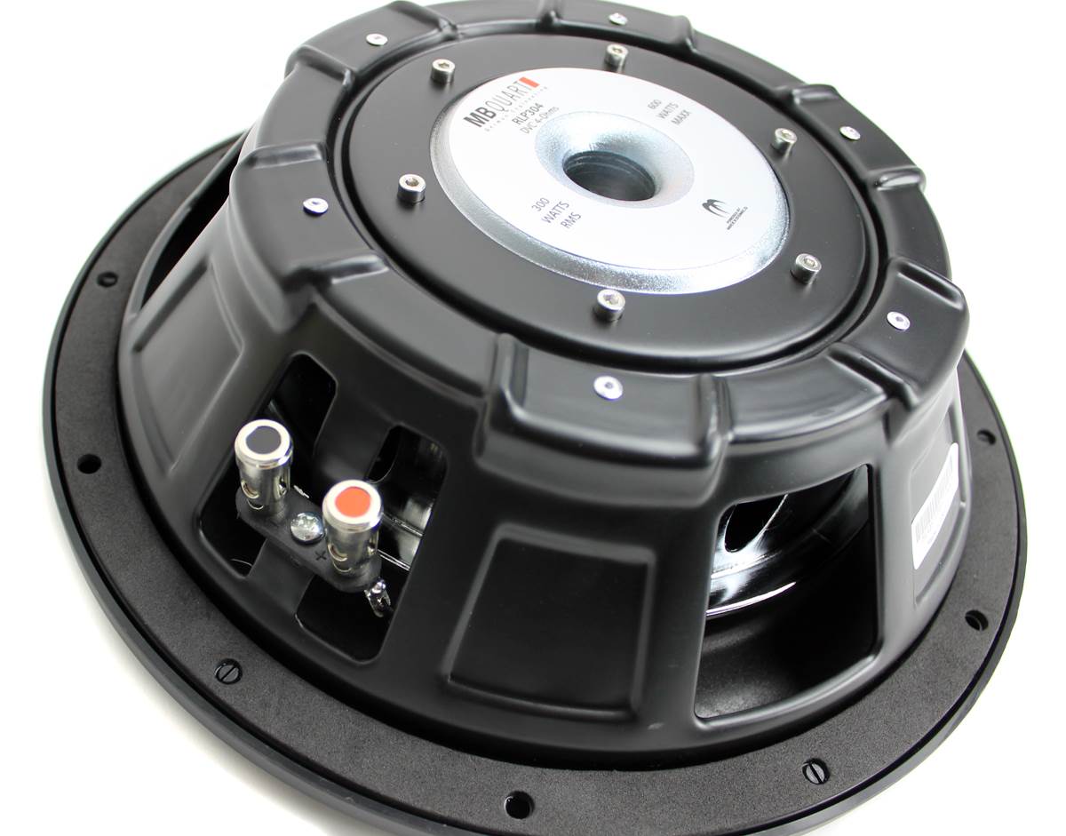 MB QUART RLP304 12 Inch 600W Car Shallow Slim Mount Subwoofer Sub Audio Woofer