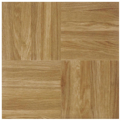 Achim Home Furnishings Nexus Peel & Stick Vinyl Floor Tile, Oak Parquet, 40pk