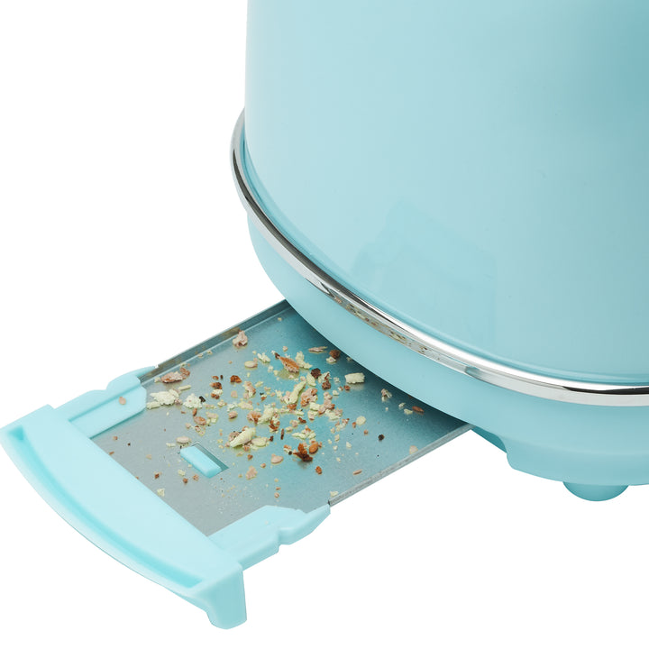 Haden Heritage 12 Cup Programmable Coffee Maker with 2 Slice Toaster, Turquoise