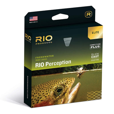 RIO Elite 90' Freshwater Green Ultra Slick Cast Tapered Fly Fishing Line, WF6F
