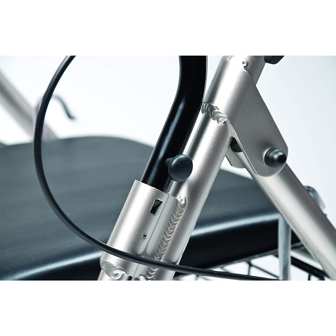 Graham Field Lumex Walkabout Lite Rollator with Seat & 6 Inch Wheels, Champagne - VMInnovations