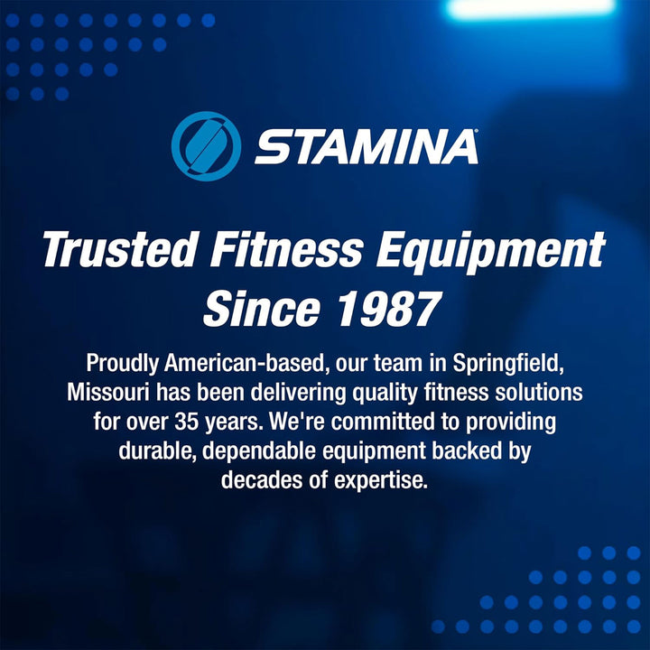 Stamina Products 15-0812 Folding LCD Exercise Bike With Guided Online Workouts - VMInnovations