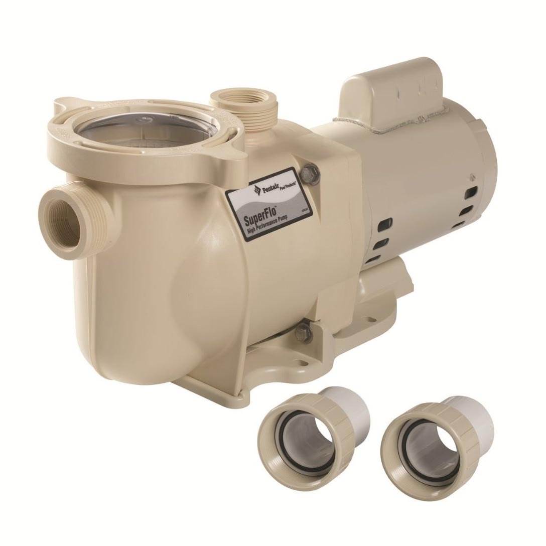 Pentair SuperFlo 115/230 Volt Single Speed Swimming Pool Pump 1.5 HP (Damaged)