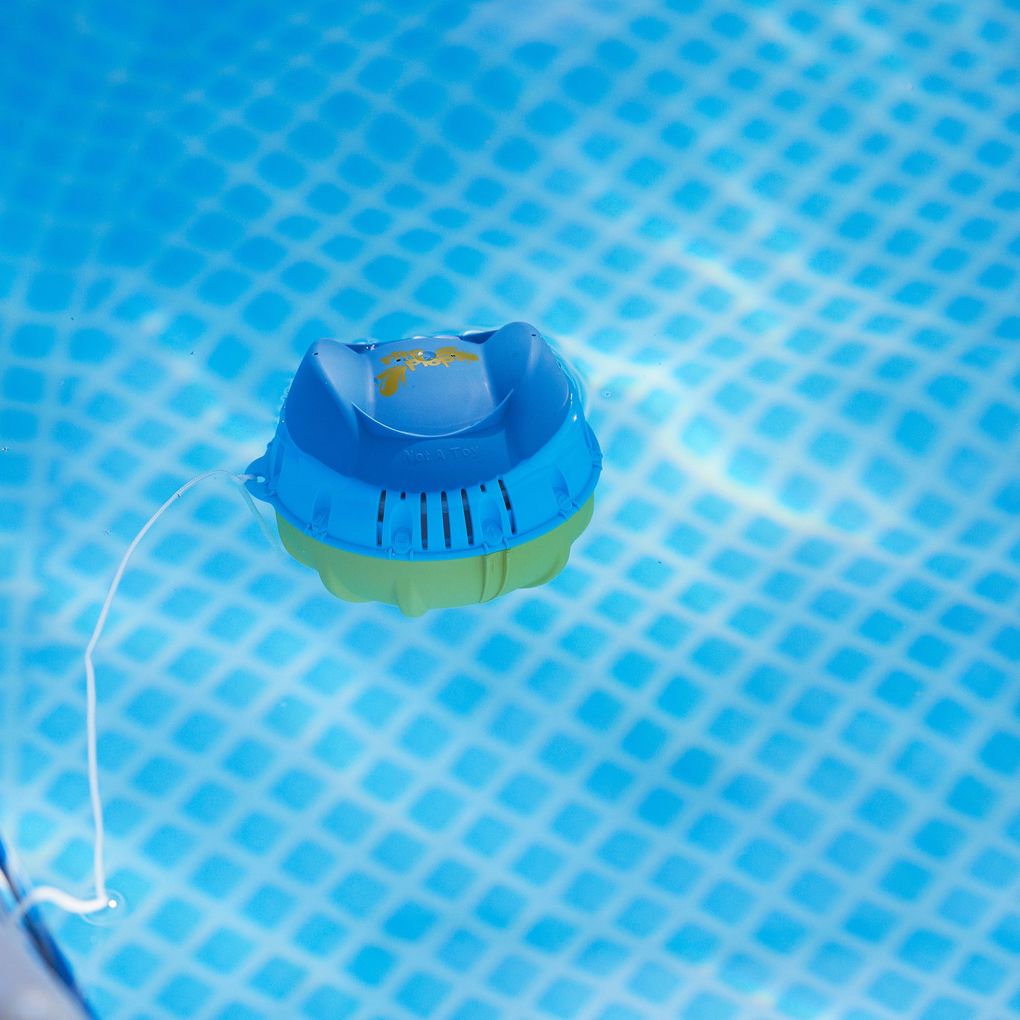 Hey! Cool Pool Flip Plop Float Mineral Cleaning Care w/ Coleman Filter Cartridge - VMInnovations
